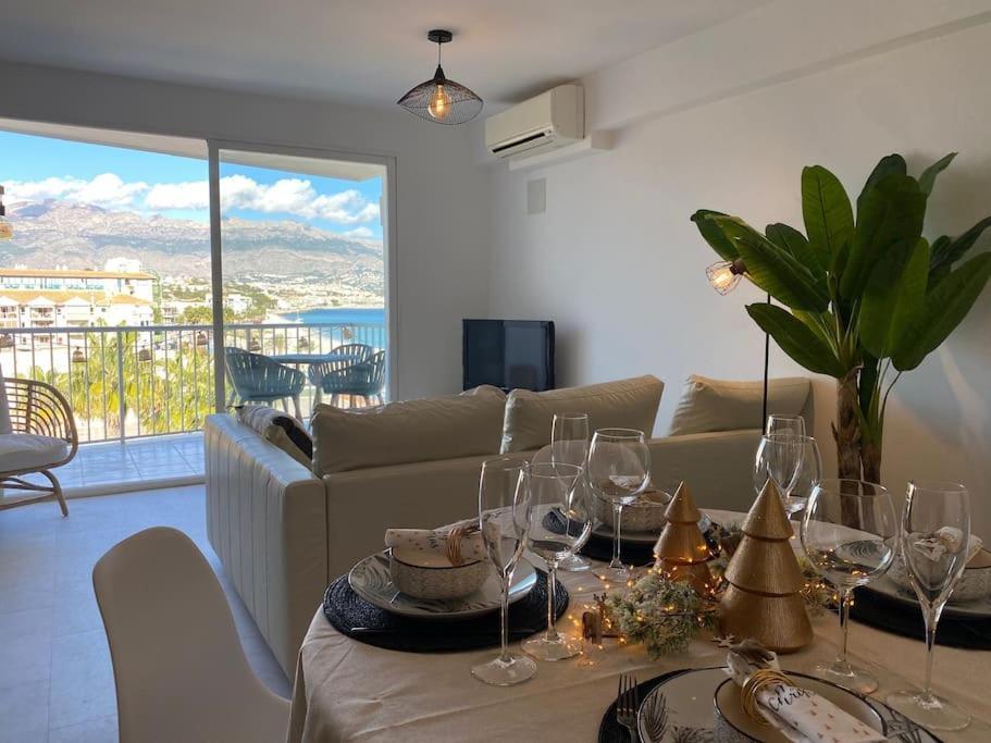 アルビールCosy Flat With Magnificent Views In L'Albirアパートメント エクステリア 写真